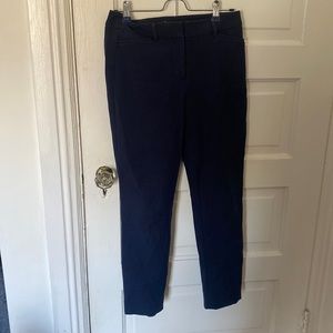 White House Black Market - Navy Size 0 The Silm Ankle Trouser